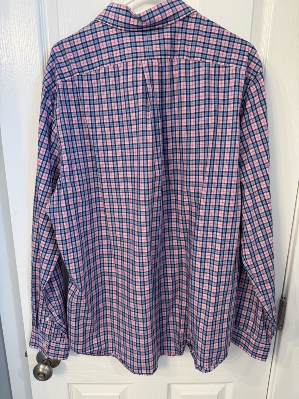 Ralph Lauren Pink & Blue Plaid Button-Down Shirt Size XXL - Picture 5 of 5